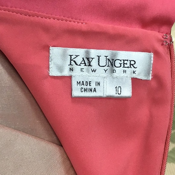 Kay Unger cocktail dress size 10 - Picture 3 of 4